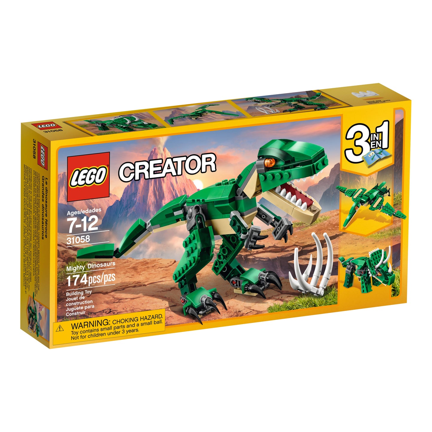 LEGO Mighty Dinosaurs 31058 | Creator 3-in-1