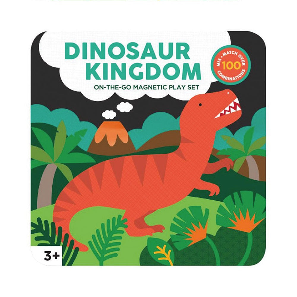 Dinosaur Kingdom on the go Magnetic Play Set