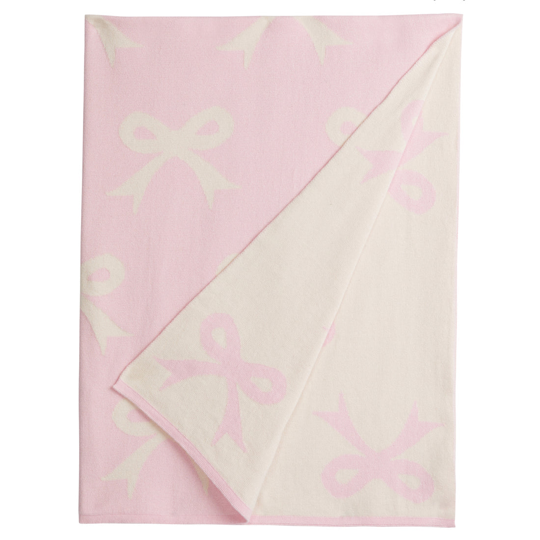 Nursery Blanket- Pink Bow- Little English