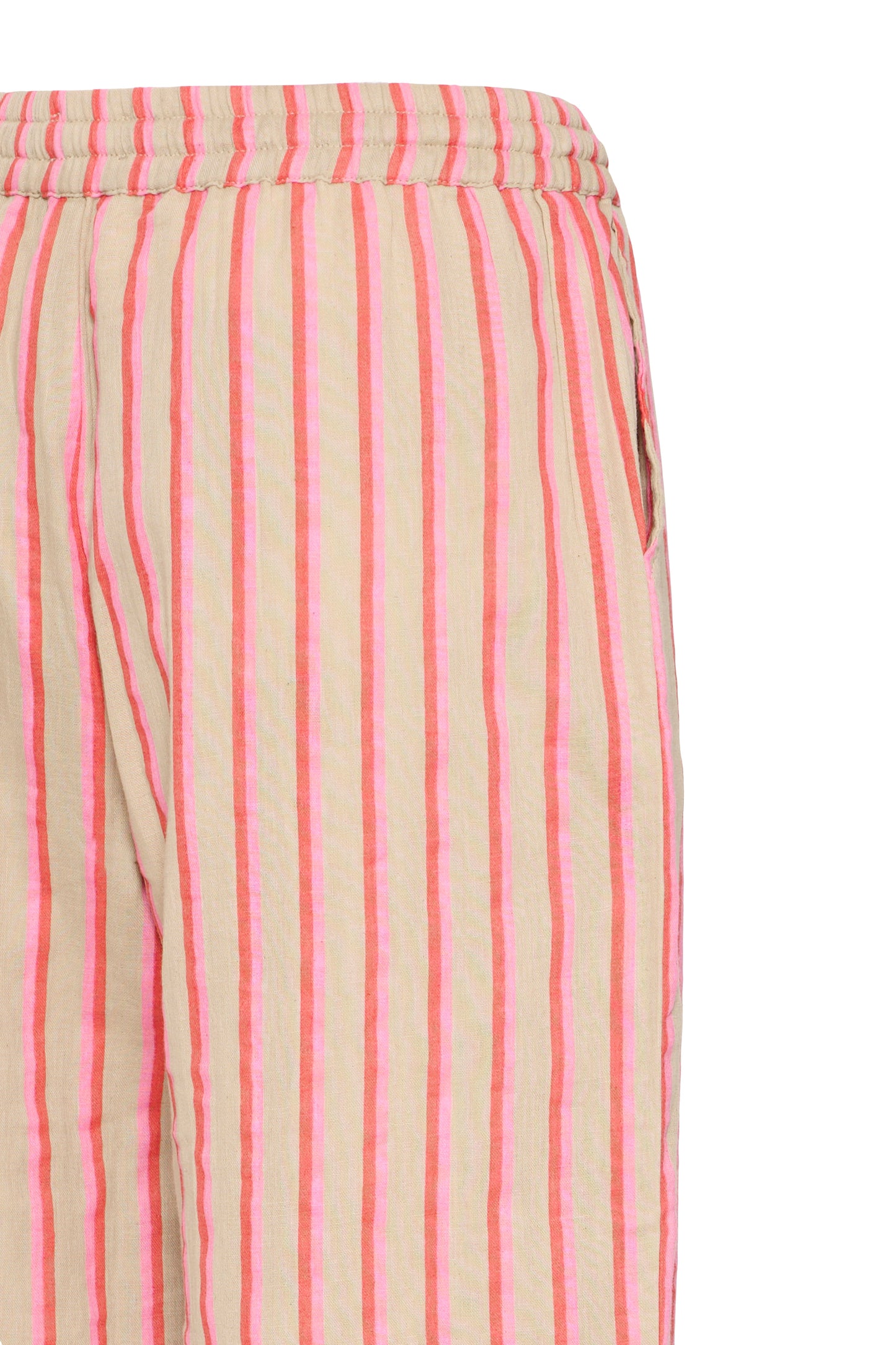 Iafoxa Stripe Trousers - Azalea Pink Stripe