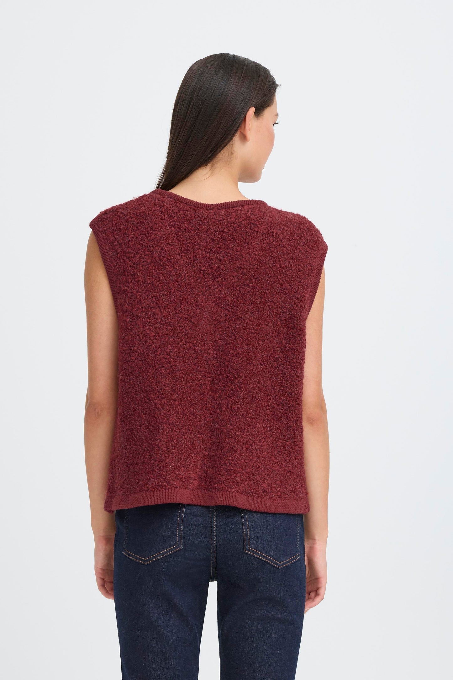 Ihblarisa Waistcoat - Burgundy