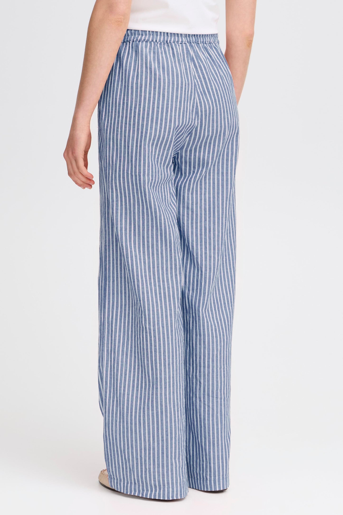 Frbonnie Trousers - Blue Stripe