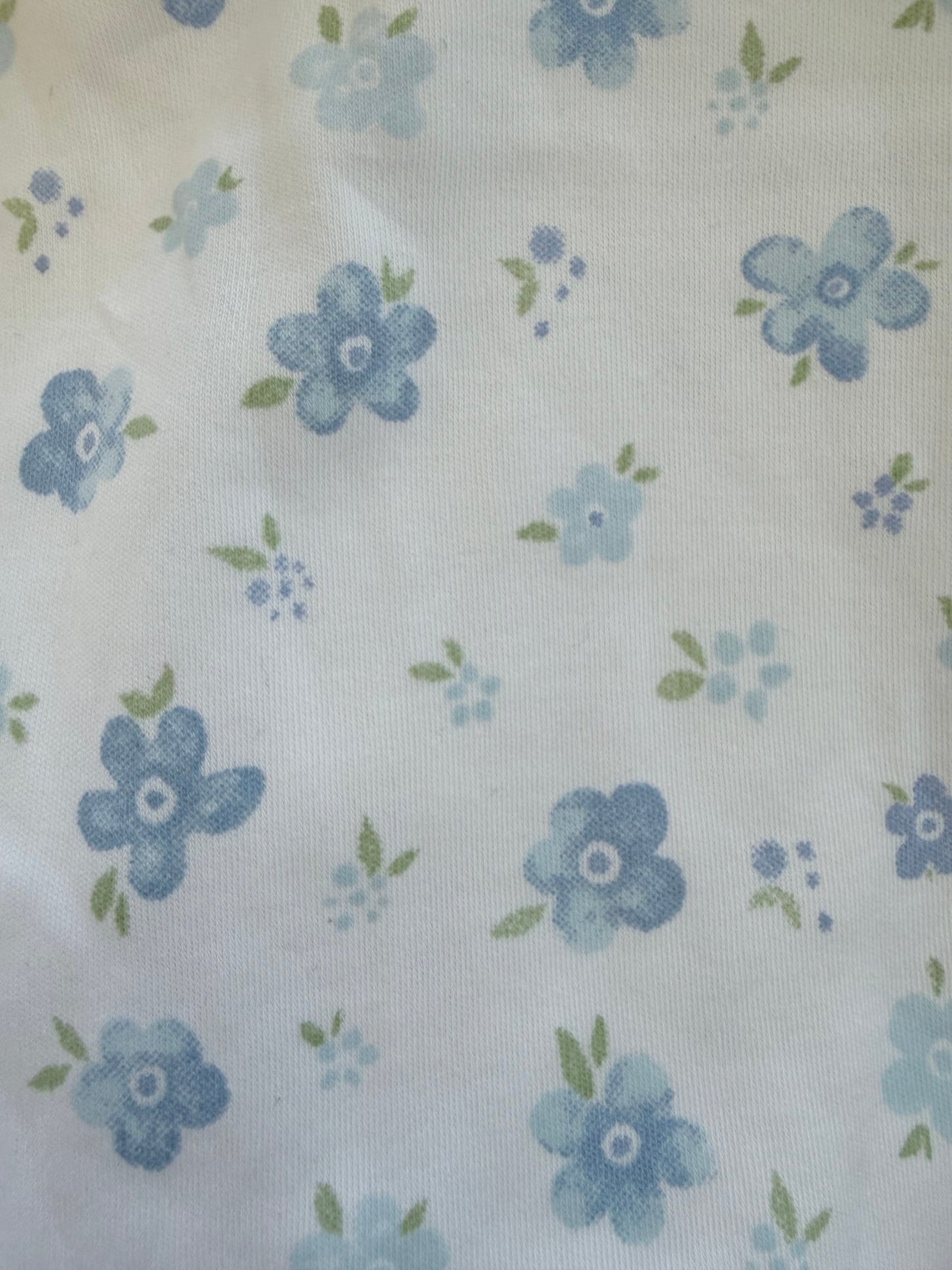 Blue Floral Toddler Dress – Luigi Girls Cotton Summer Dress