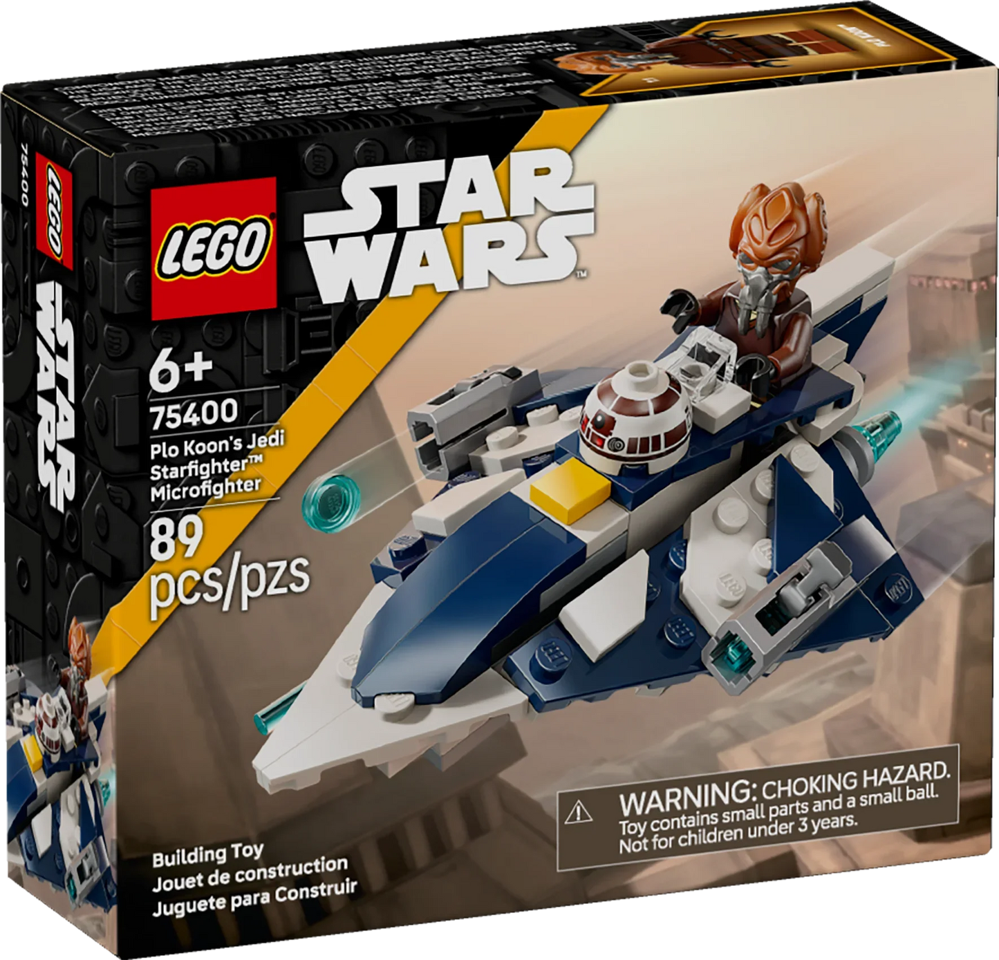 LEGO Plo Koon's Jedi Starfighter Microfighter 75400 | Star Wars