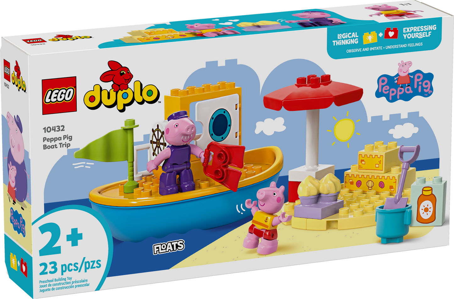 LEGO Duplo Peppa Pig Boat Trip 10432