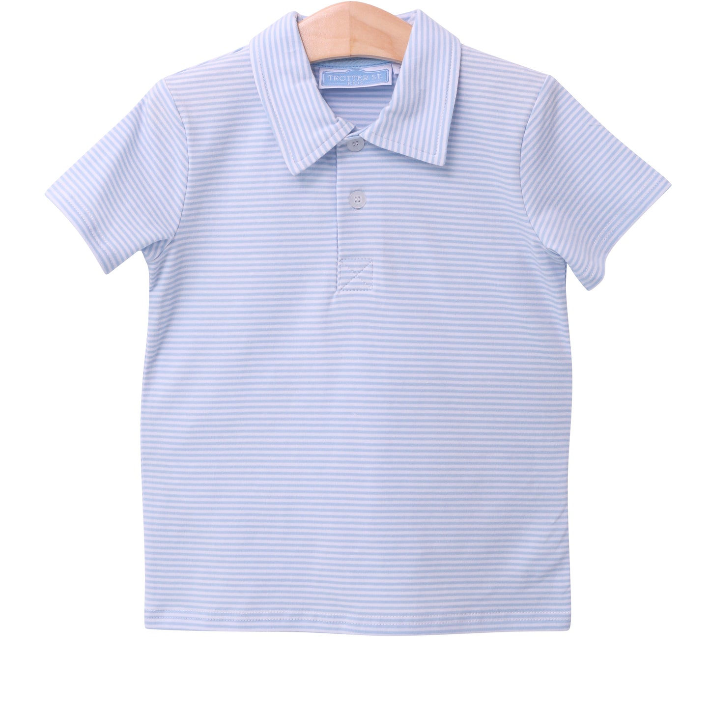 Henry Polo Light Blue Stripe by Trotter Street Kids