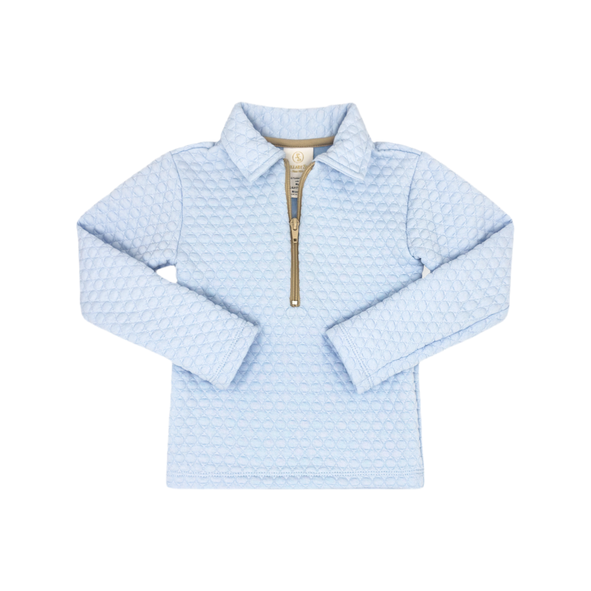 Henry Half Zip-Windy Blue Quilted by Lullaby Set
