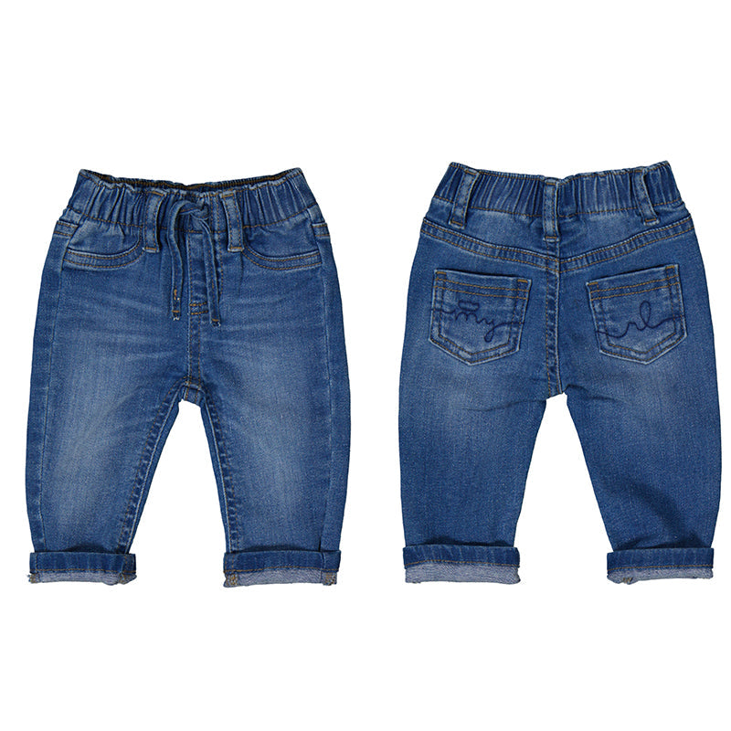 Dark Denim Basic Jeans by Mayoral