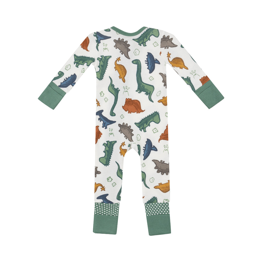 Dino Rocks 2 Way Zipper Romper by Angel Dear