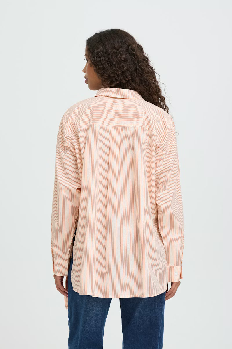Ihfluca Shirt - Burnt Orche Stripe
