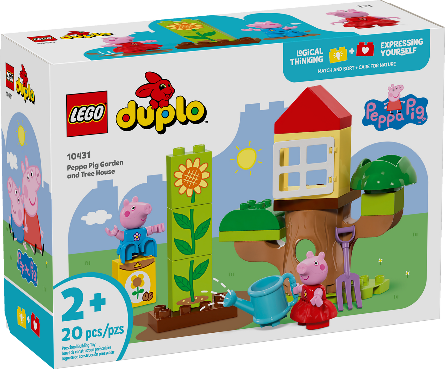 LEGO Duplo Peppa Pig Garden and Tree House 10431