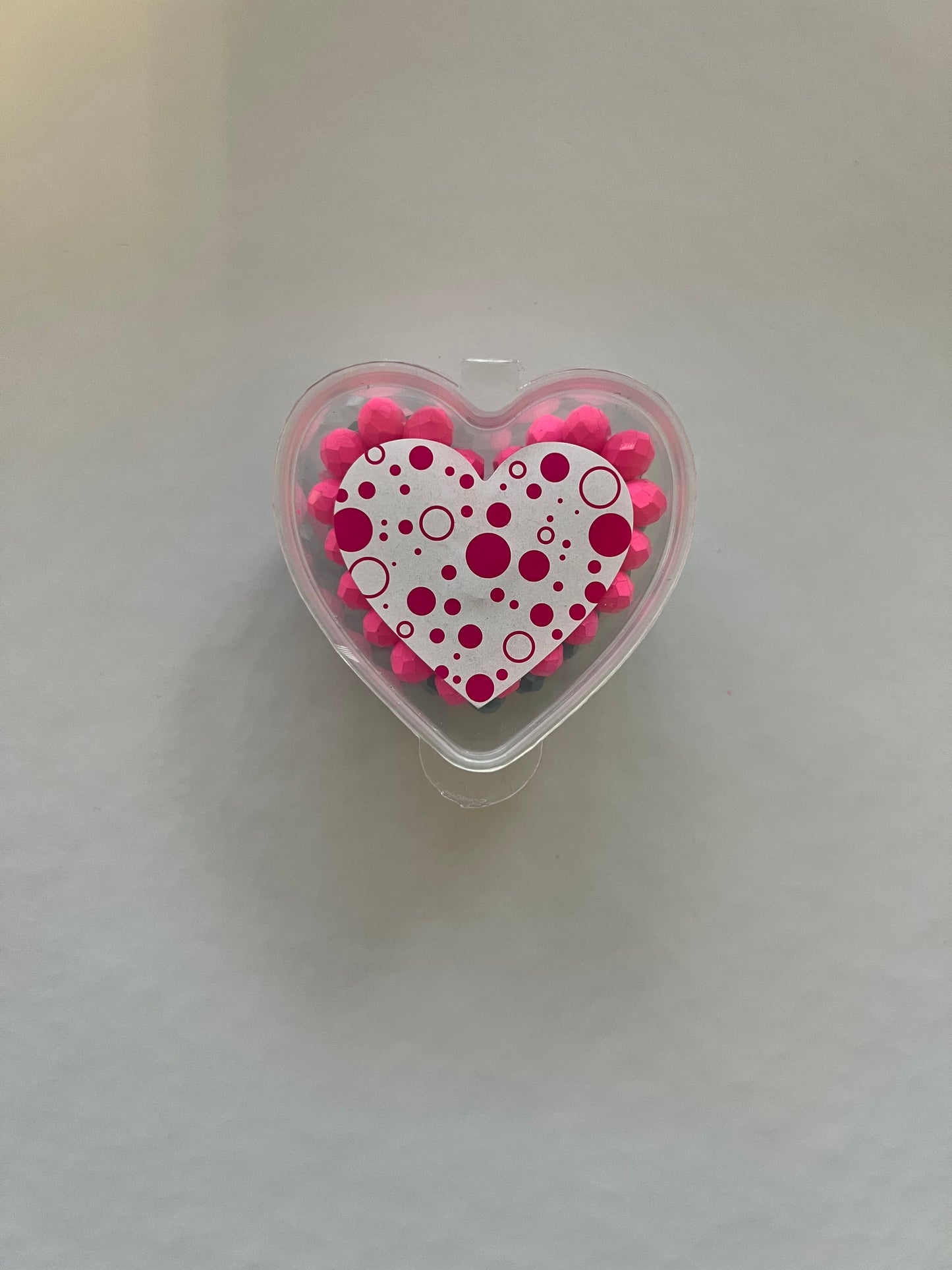 Valentine Heart Bracelets - Pink & Teal Tones