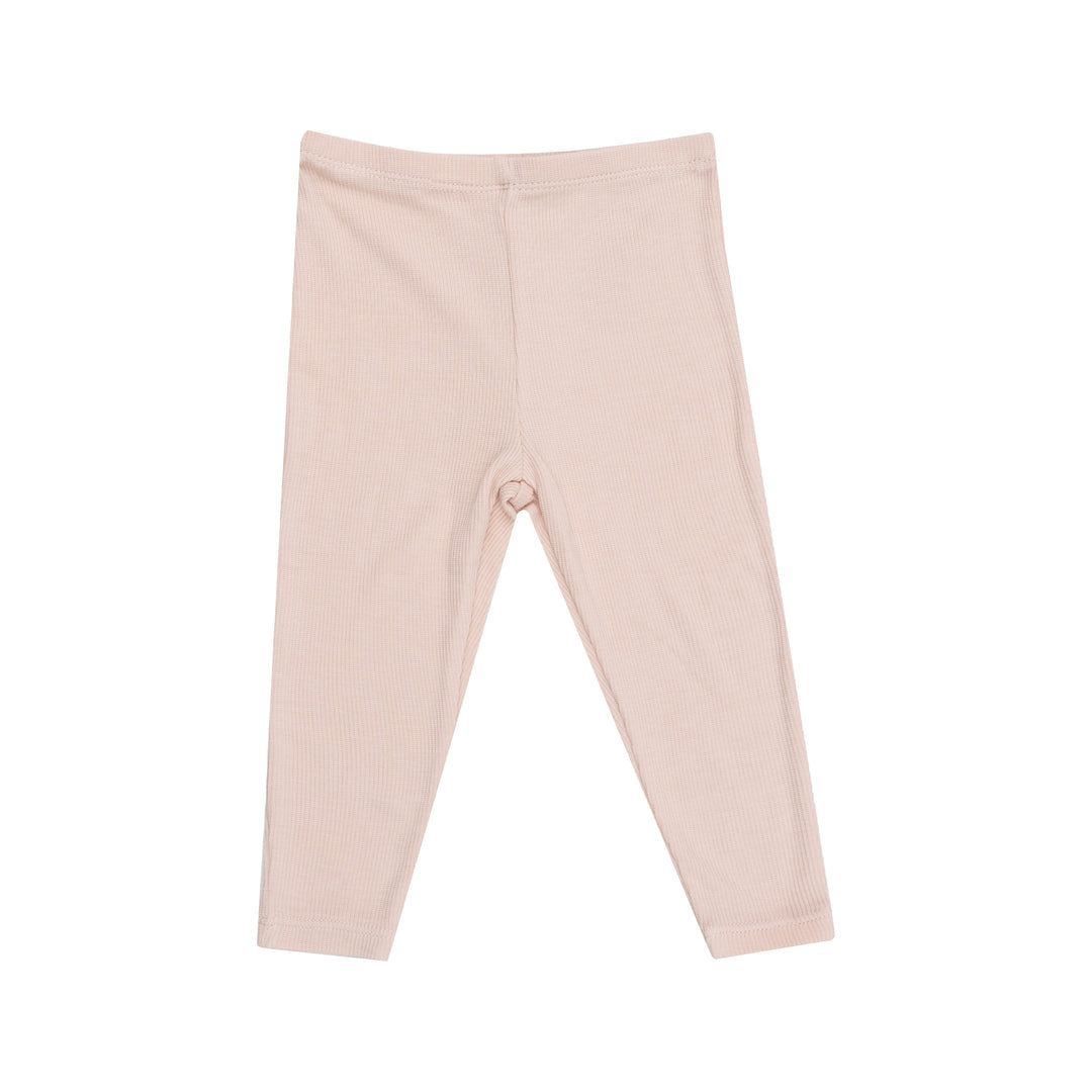 French Terry Beige Dot - Ruffle Top Tunic And Rib Legging by Angel Dear