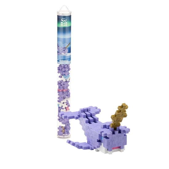 Plus Plus Tube-Narwhal