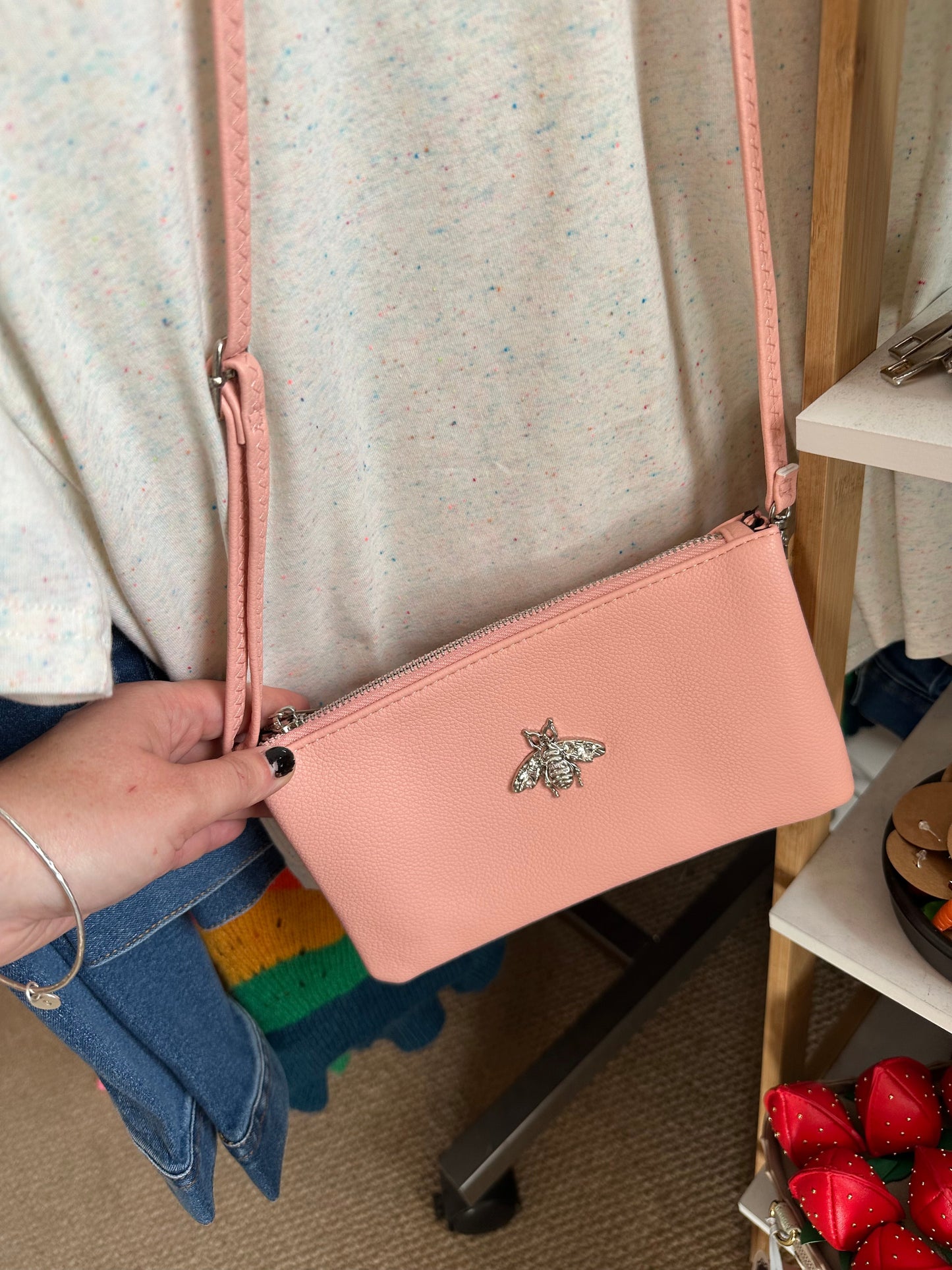 Bee Pouch Crossbody Bag