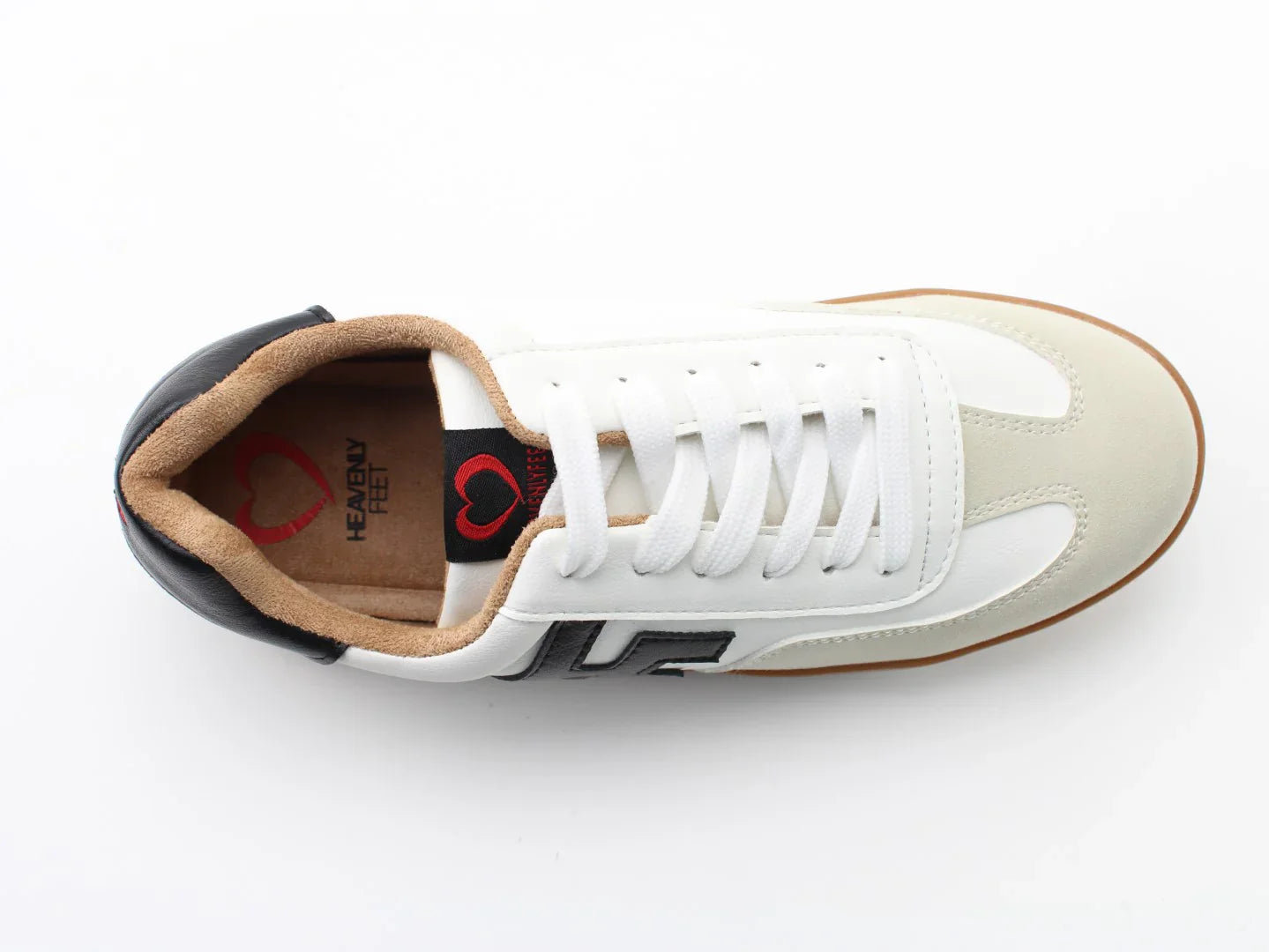 Madison White/Beige/Black Trainers