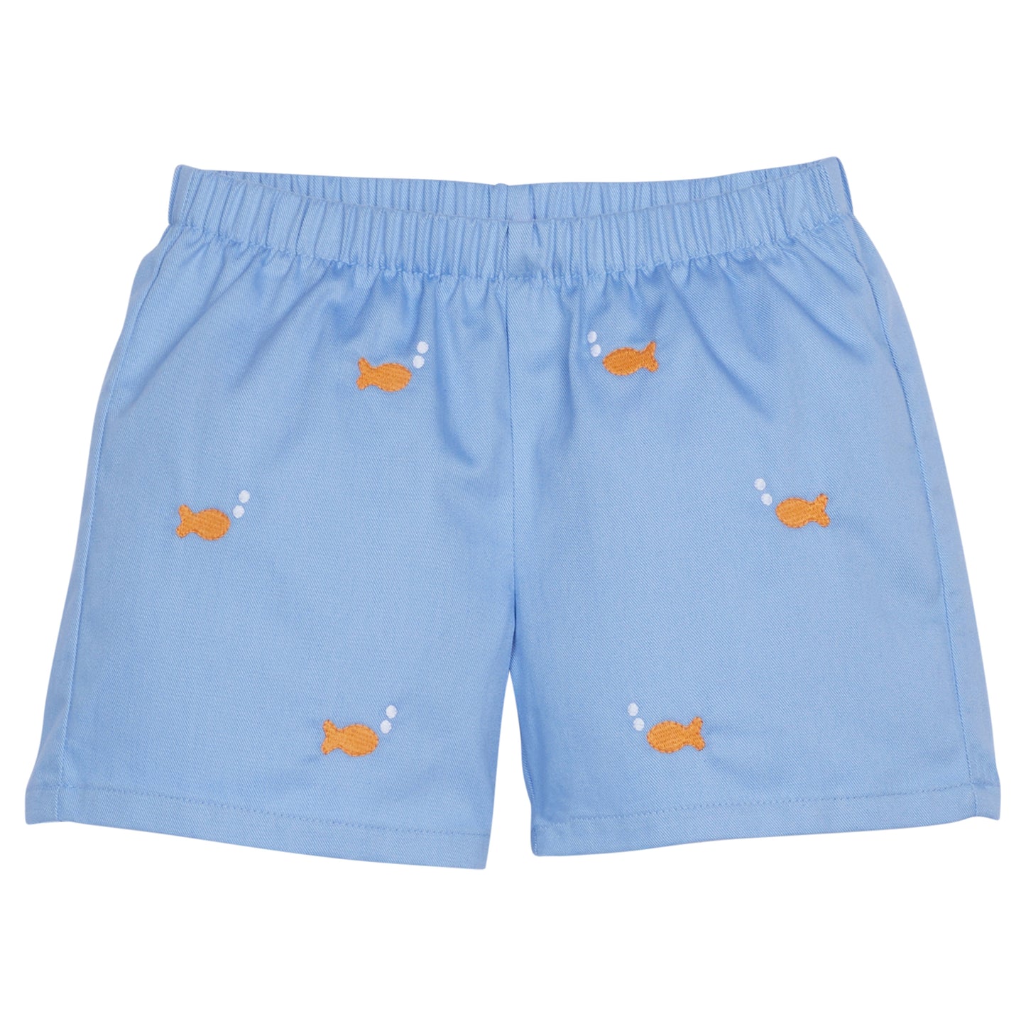Embroidered Basic Short-Goldfish by Little English