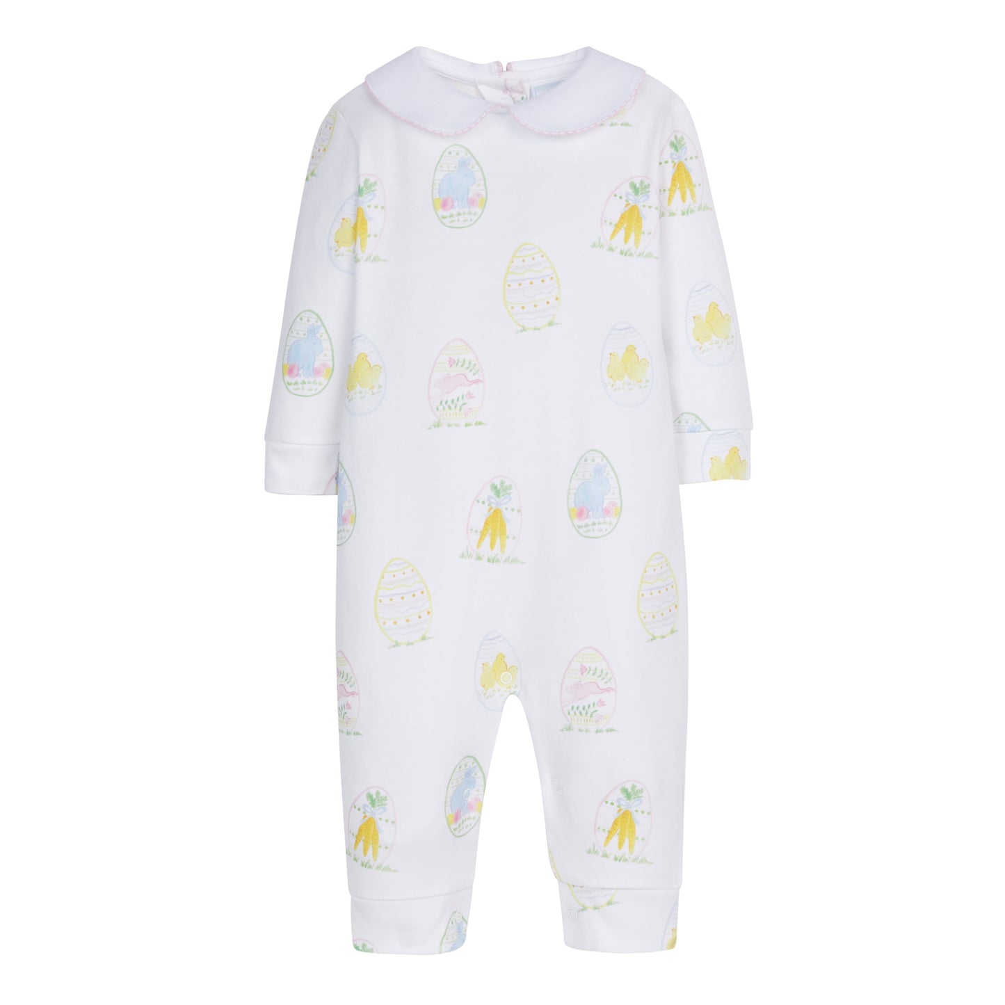 Printed Playsuit -Girl Easter Eggs by Little English