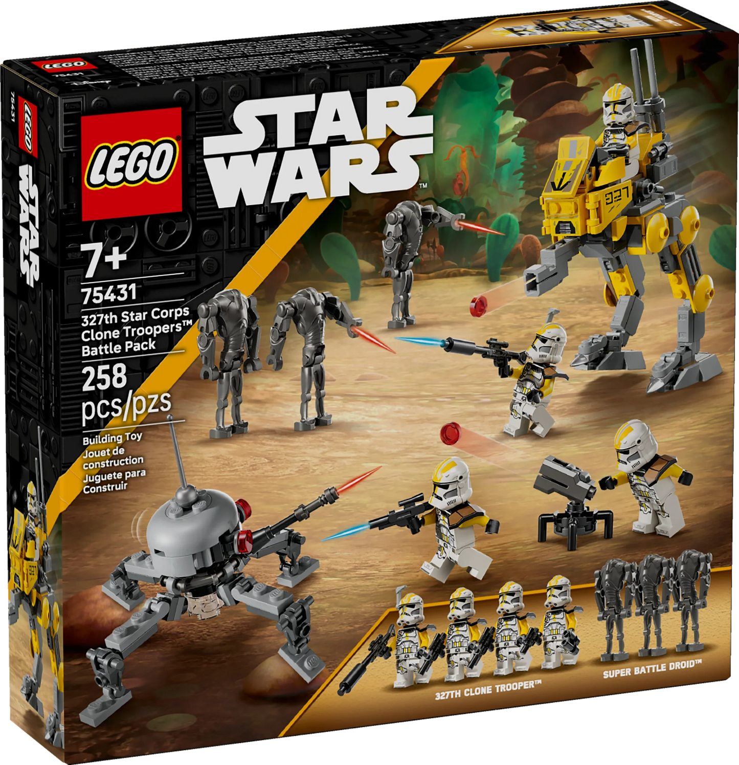 LEGO 327th Star Wars Star Corps Clone Troopers™ Battle Pack 75431 | Star Wars