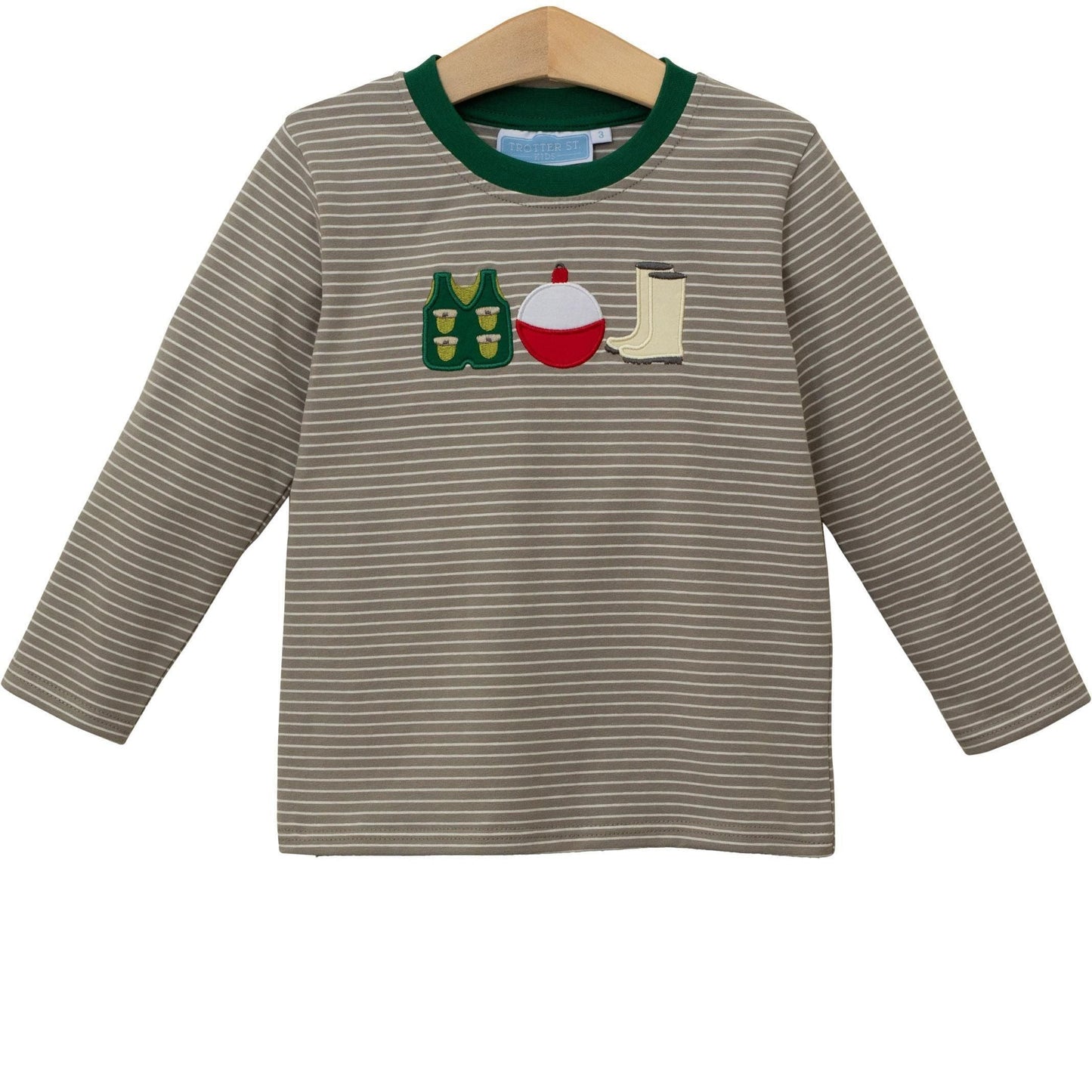 Fishing Trio Shirt by Trotter Street Kids