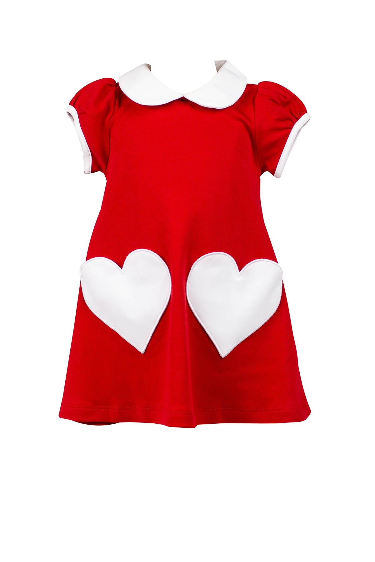 Short Sleeve Aline Red Dress by the Proper Peony