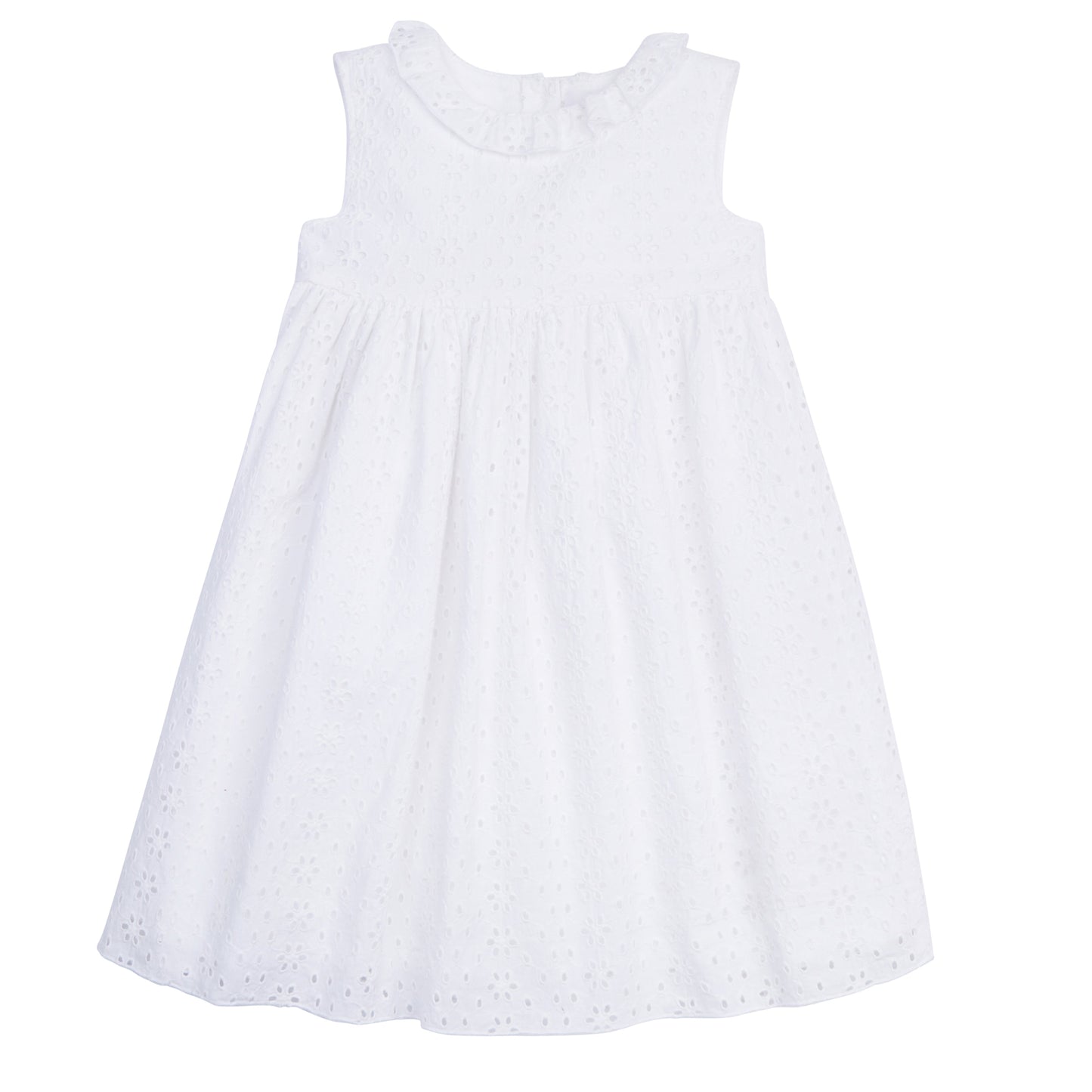 Annabel Sundress-White Eyelet by Little English