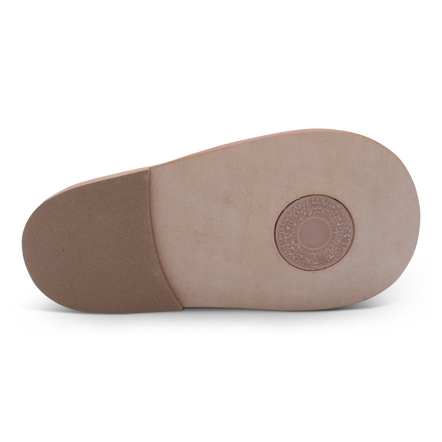 'Vitoria' Girls Pink Leather Bar Shoes