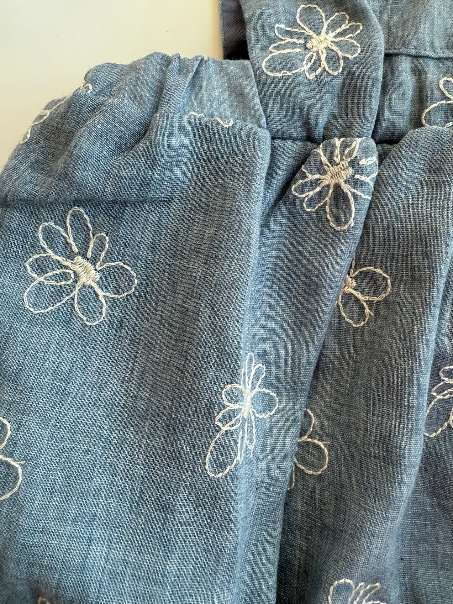 Bluestone Overall with Flowers & Hat by Mayoral
