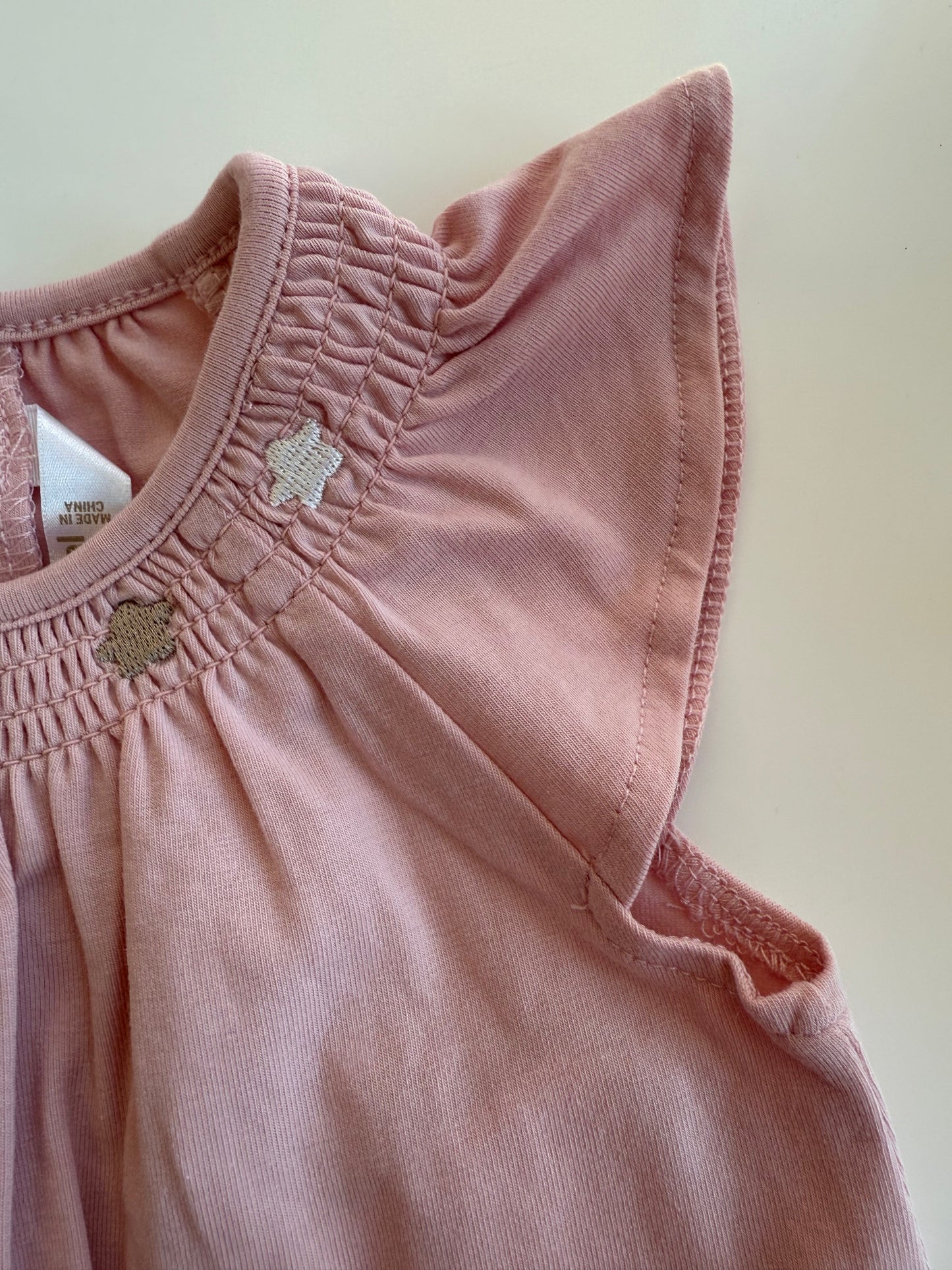 Pink Smocked Bubble by Mayoral