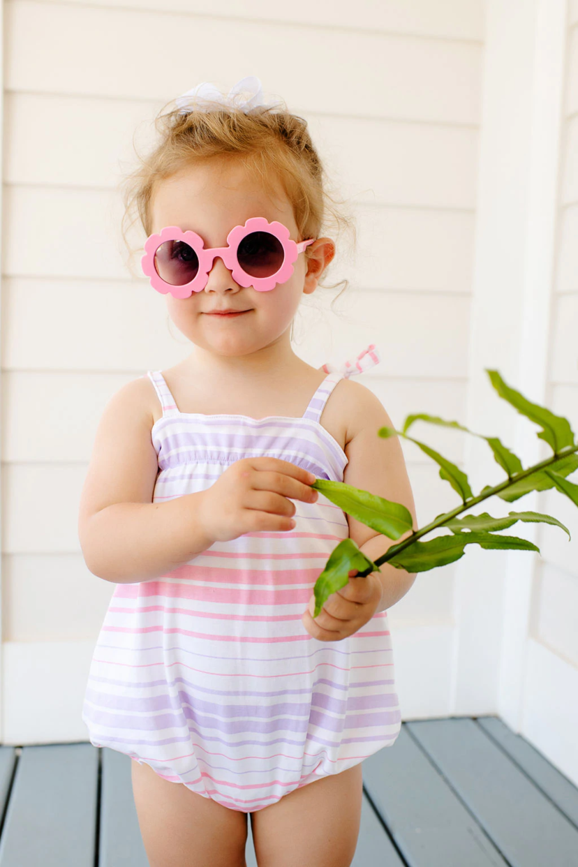 Beaufort Bonnet Rosey Romper Sea Grape Stripe