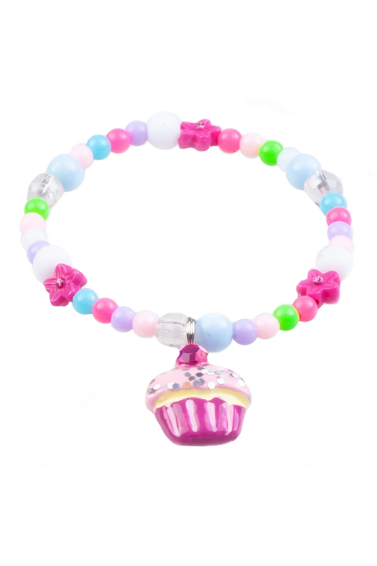 Cutie Cupcake Bracelet-Pink