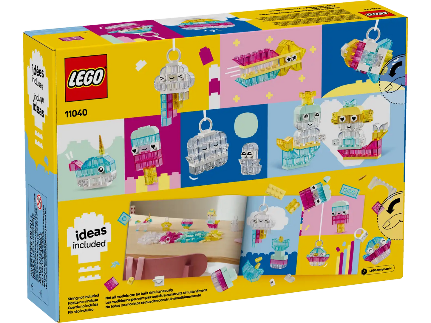 LEGO Magical Transparent Box 11040 | Classic