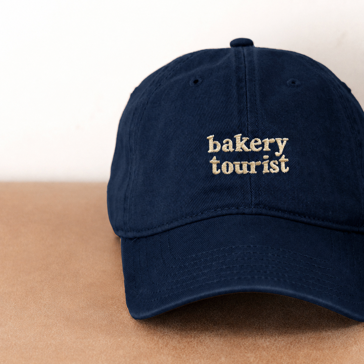 Bakery Tourist - Cotton Baseball Cap - Navy