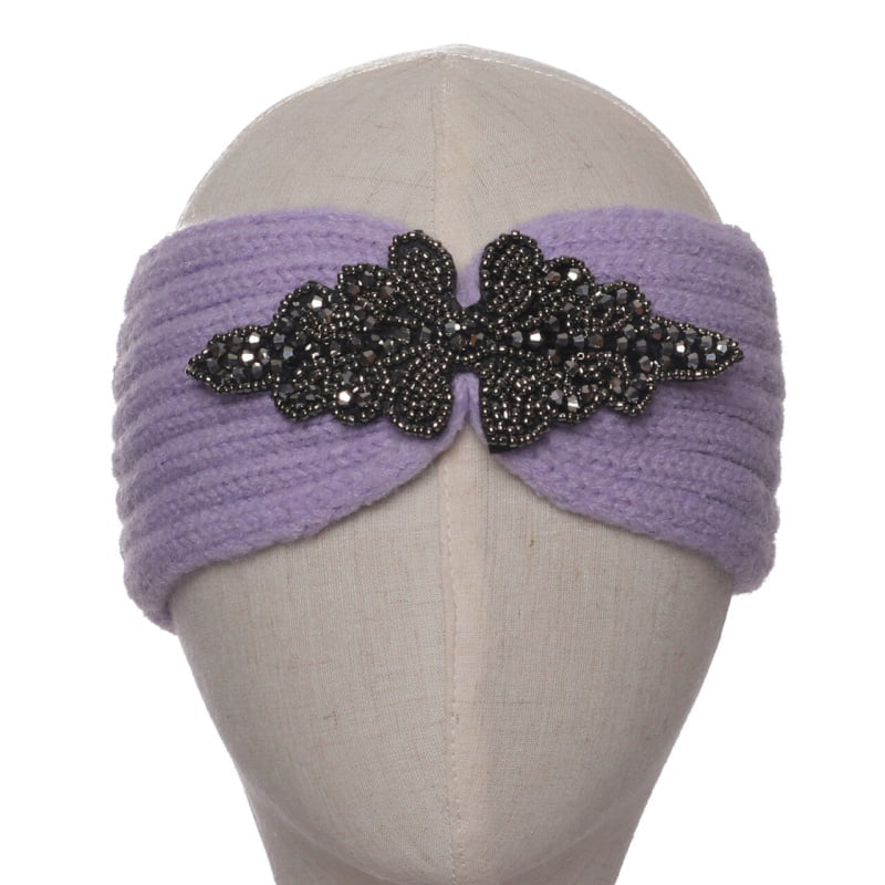 Beaded Knitted Headband