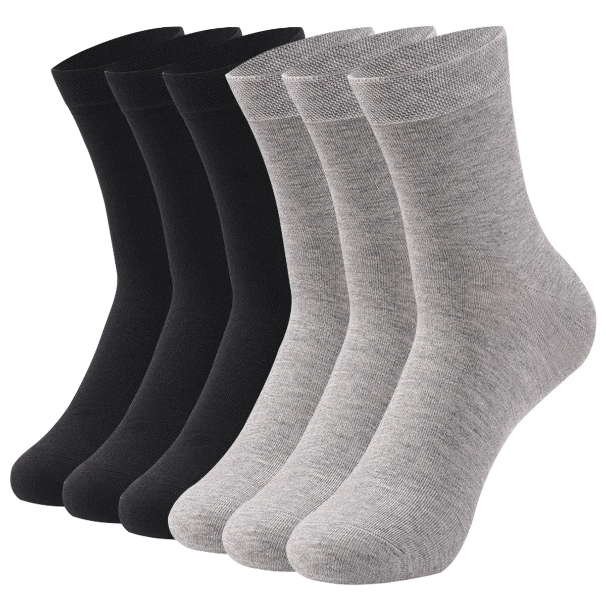 6 Pairs Men Women Cotton Socks Pure Color High Quality Soft Breathable White Black Business Summer Casual Men socks Large Size