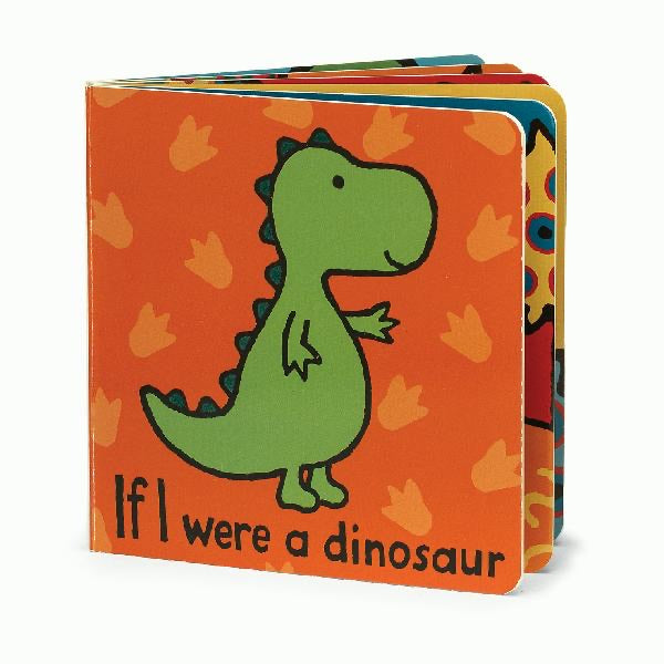 If I were a dinosaur board book by Jellycat