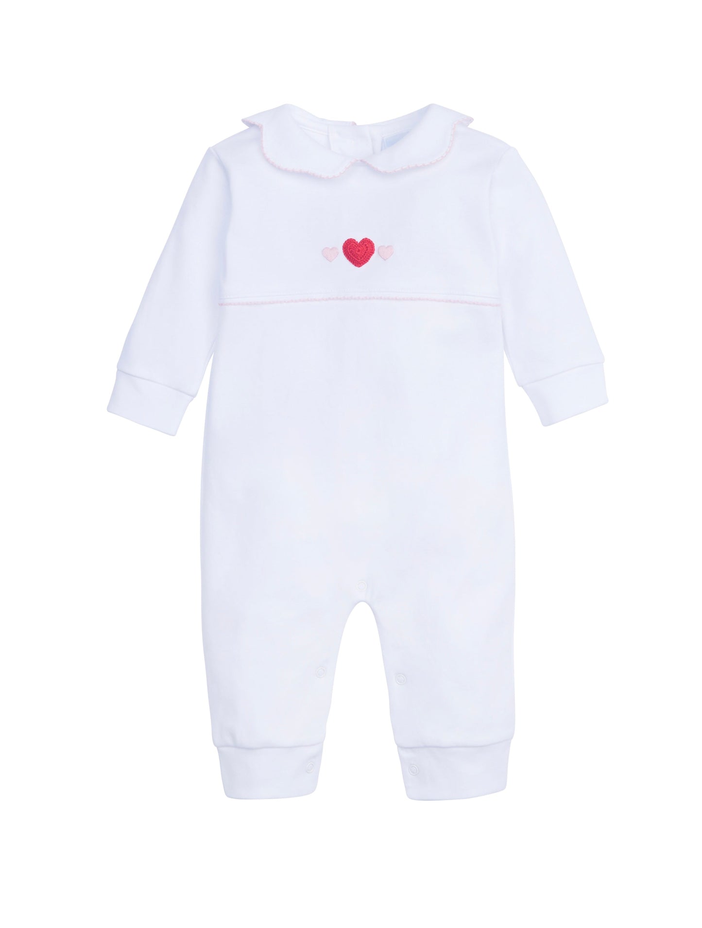 Hearts Crochet Playsuit by Little English