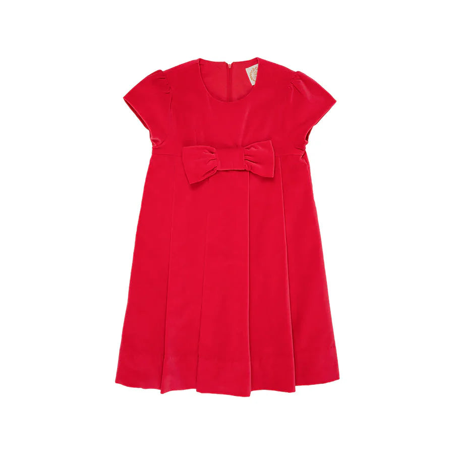 Beaufort Bonnet Darcy Velveteen Dress Red
