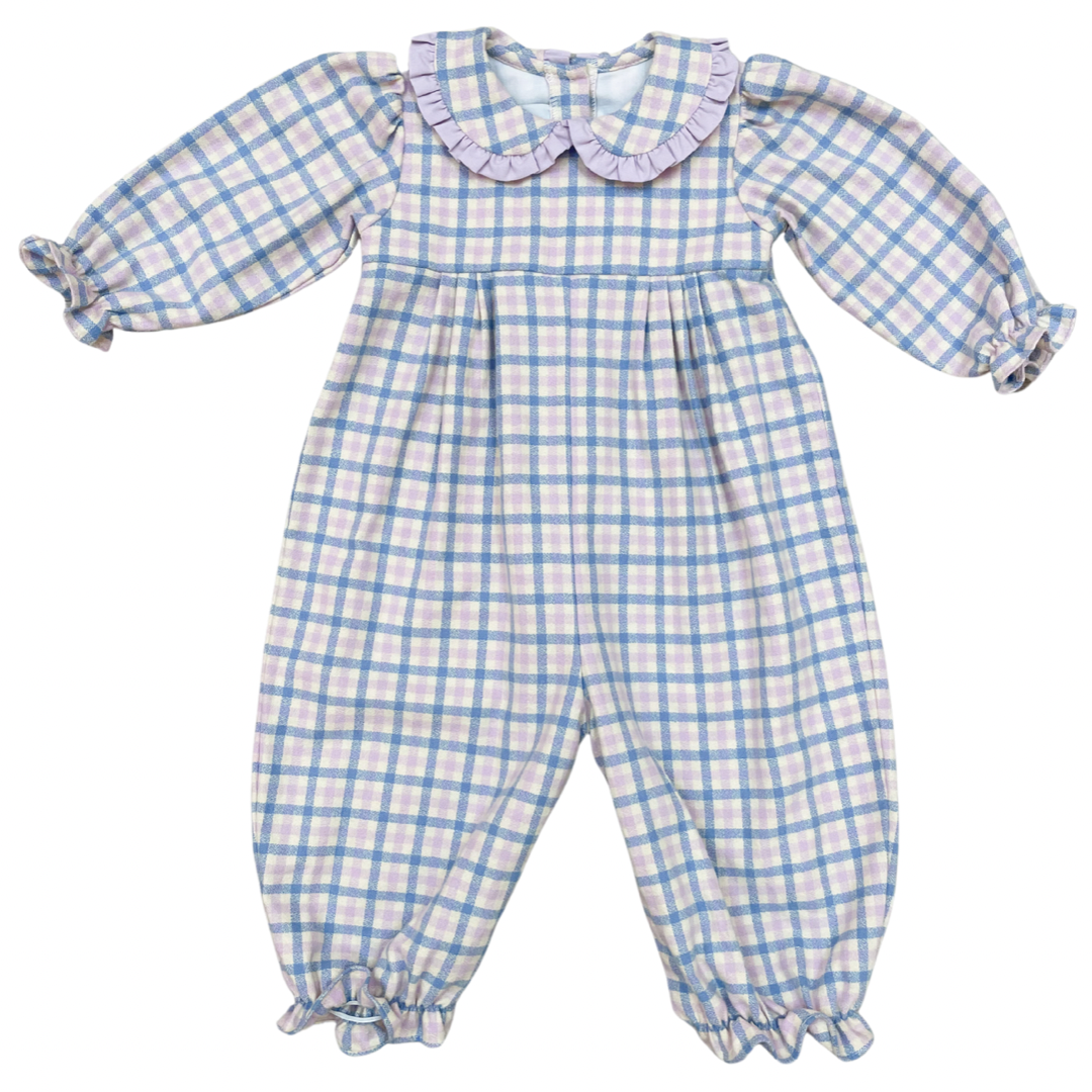 Greta Long Bubble-Plaid by James and Lottie