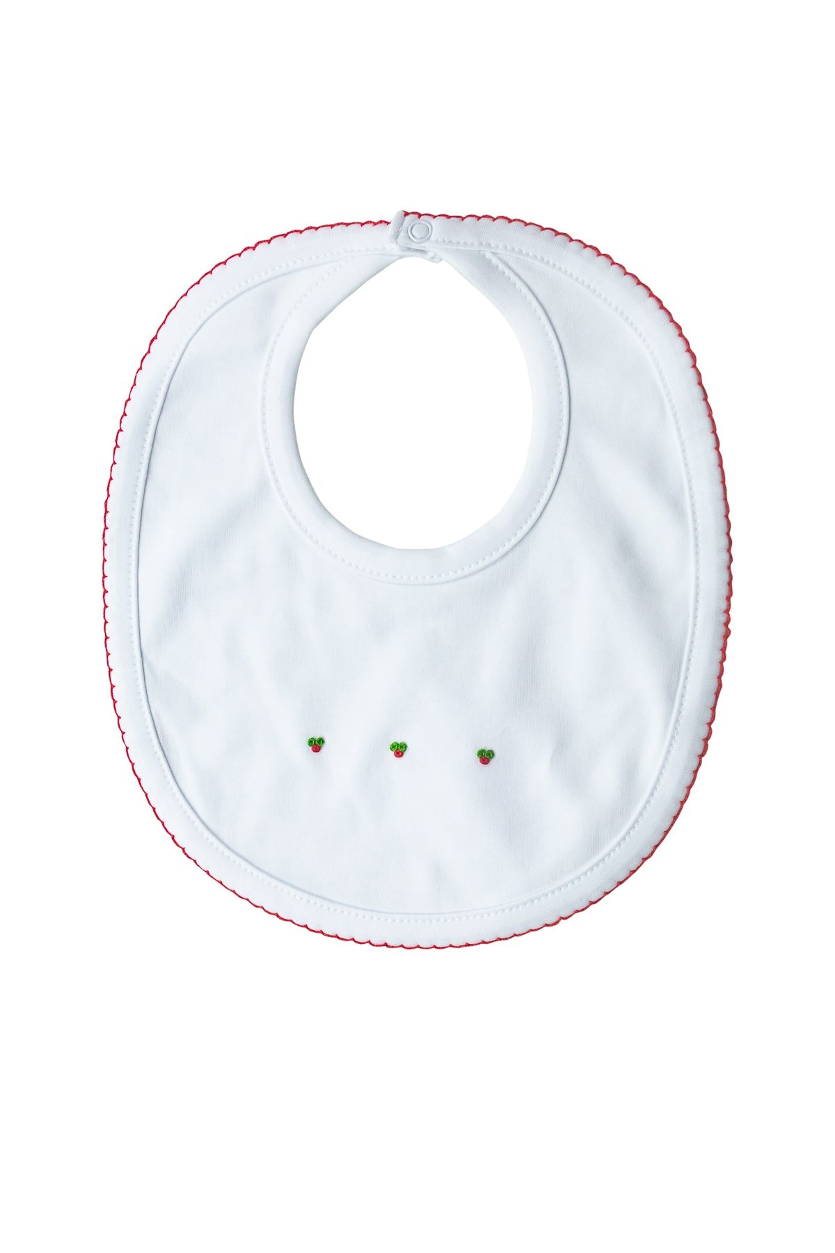 White Christmas Bib by the Proper Peony