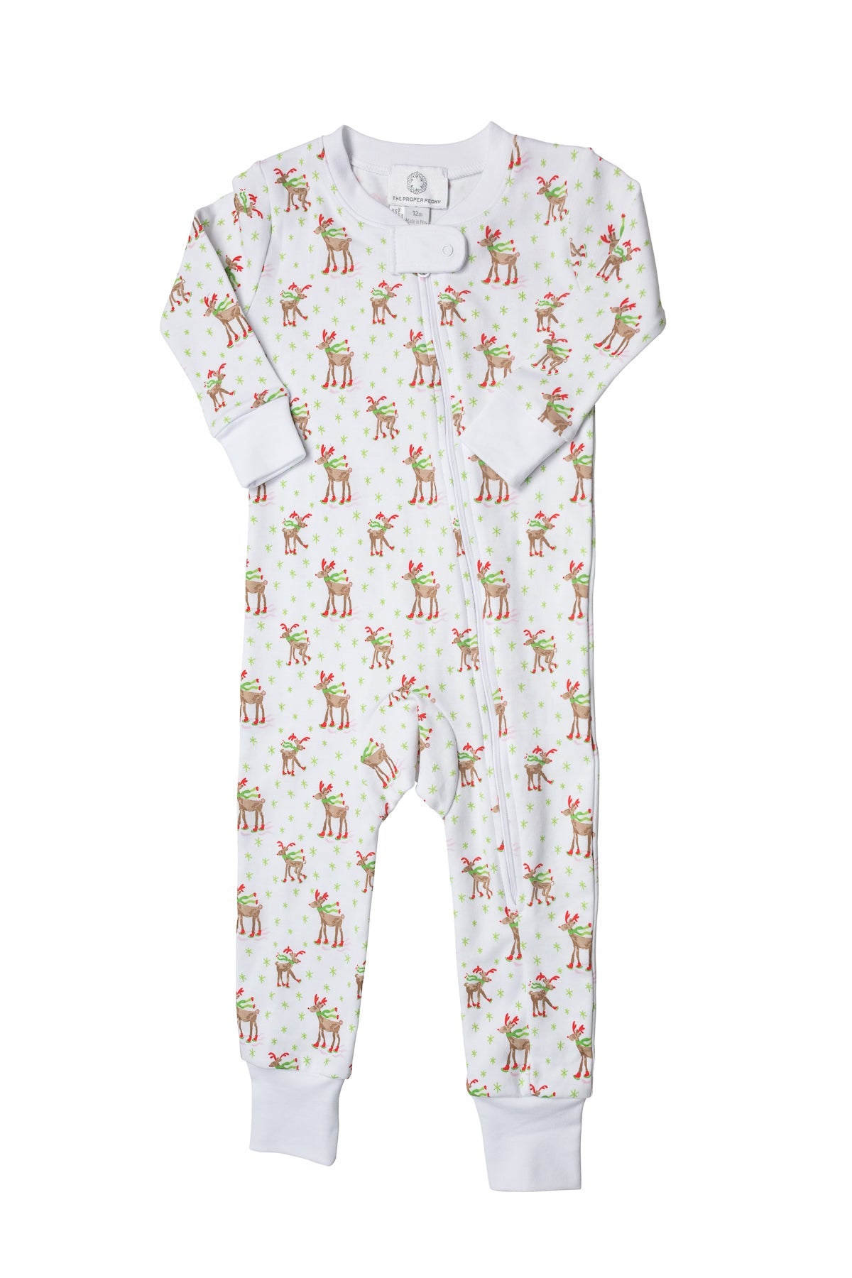 Reindeer Zipper Loungewear by the Proper Peony