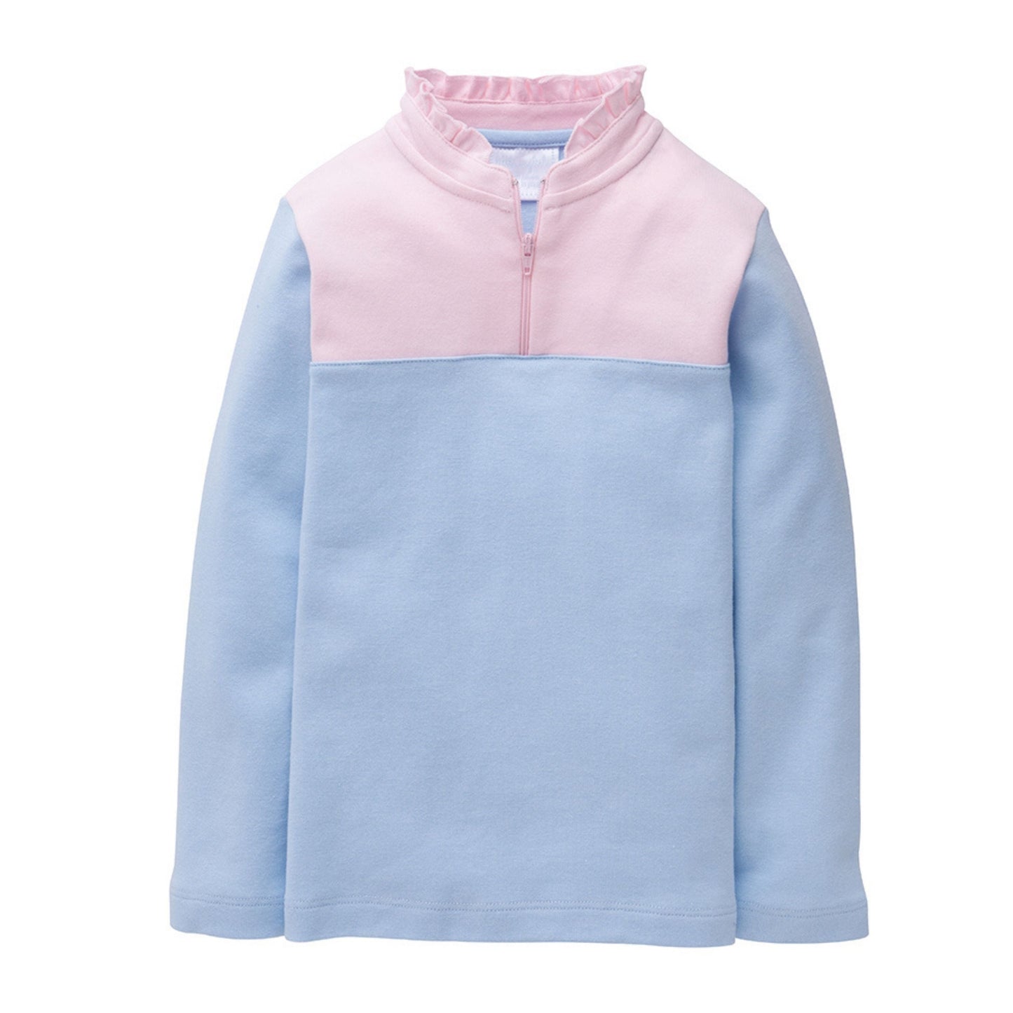 Hastings Half Zip -Sky by Little English