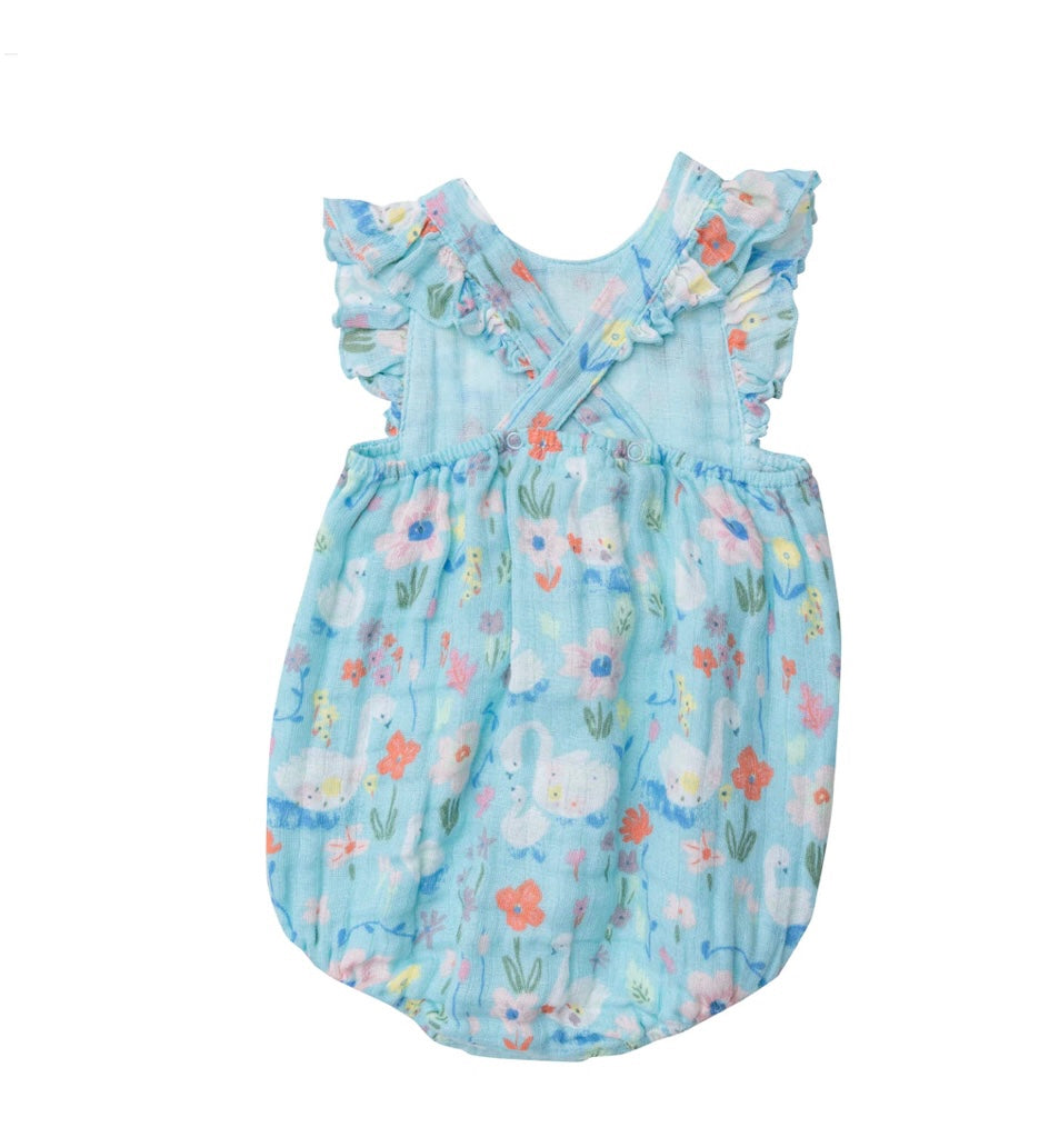 Blue Swans Sunsuit
