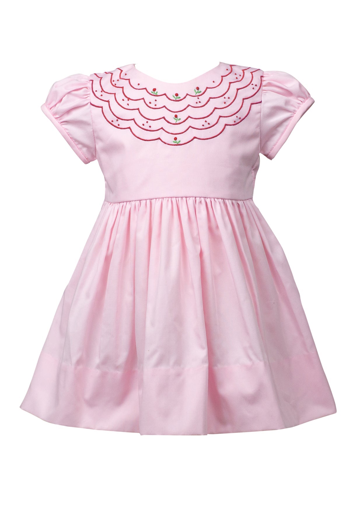 Pink London Scallop Dress by The Proper Peony