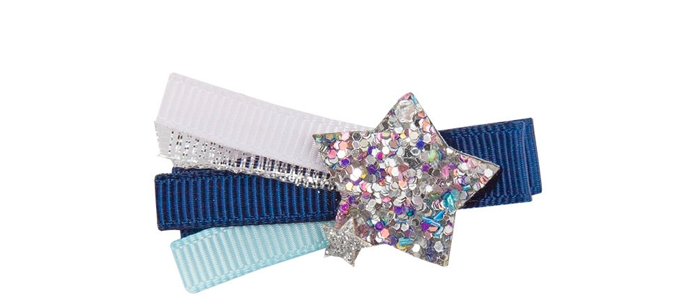 Glitter Star Hair Clip