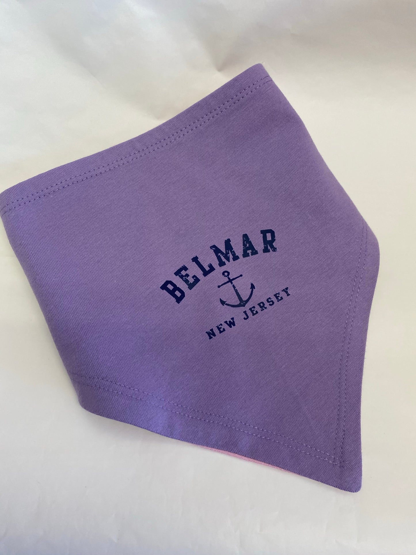 Belmar Bandana Bib -Lavender