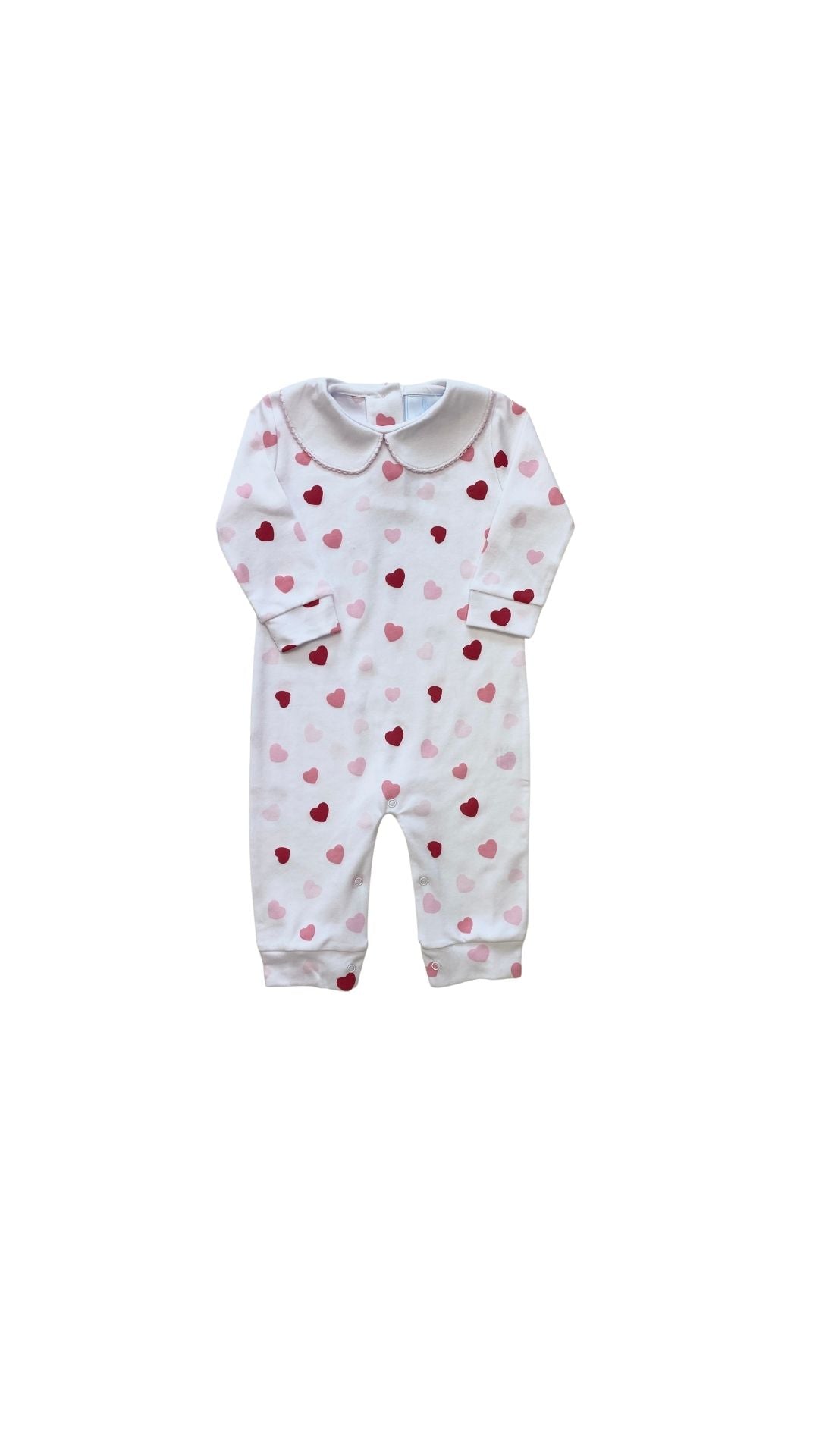 Hearts Printed Playsuit by Little English