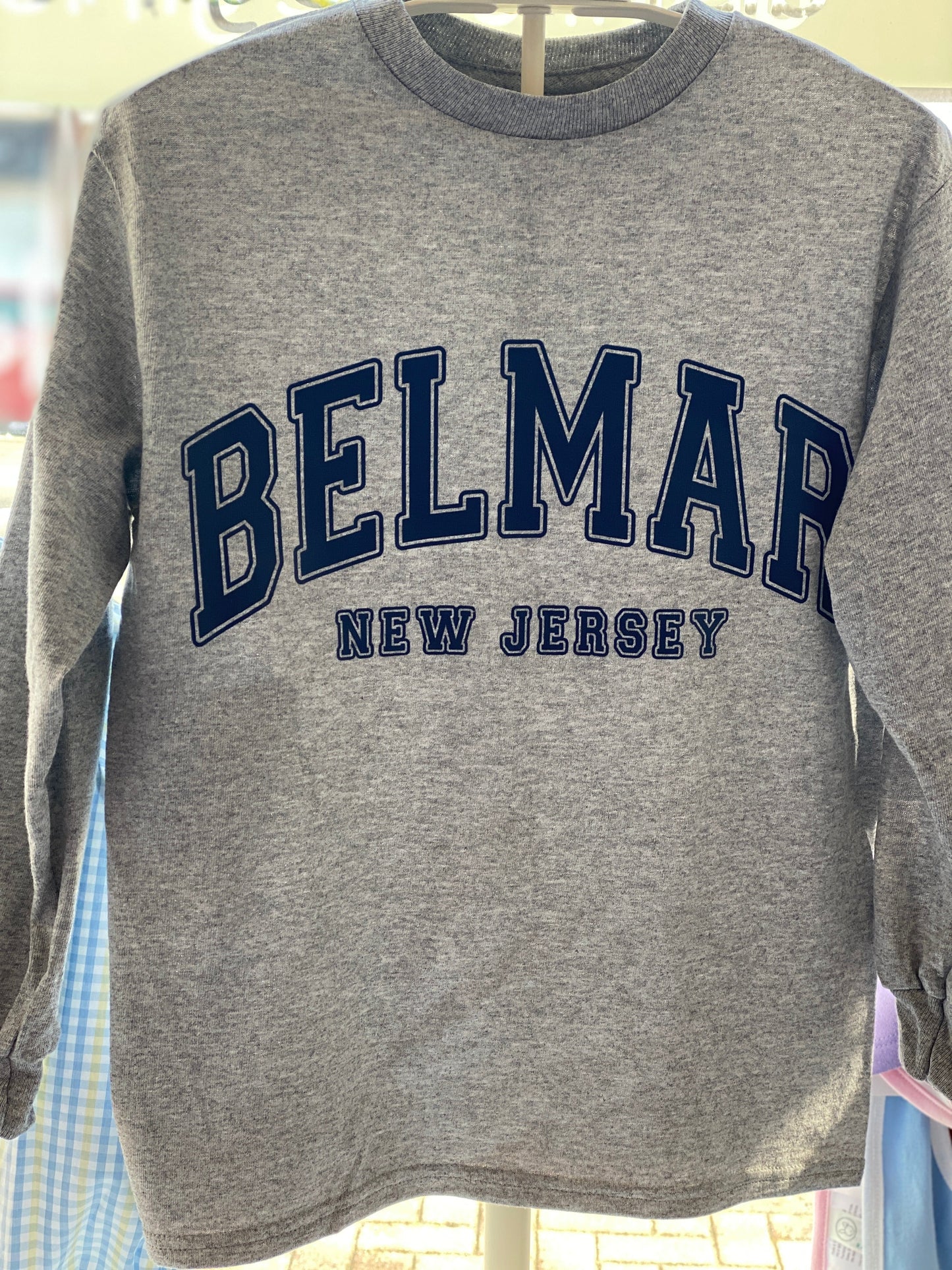 Youth Gray Belmar Long Sleeve Tee