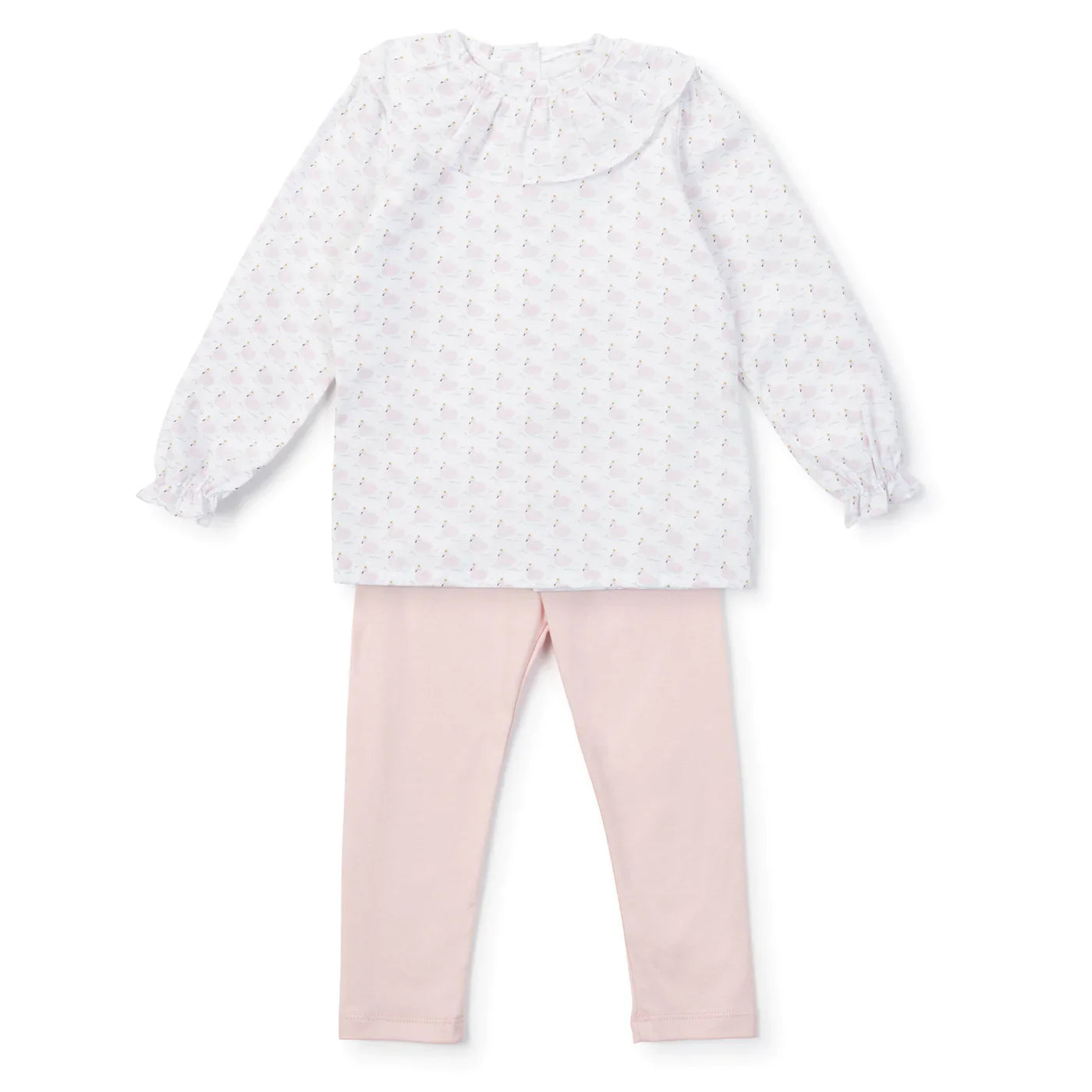 Emma Leggings Set-Swan Princess by Lila and Hayes