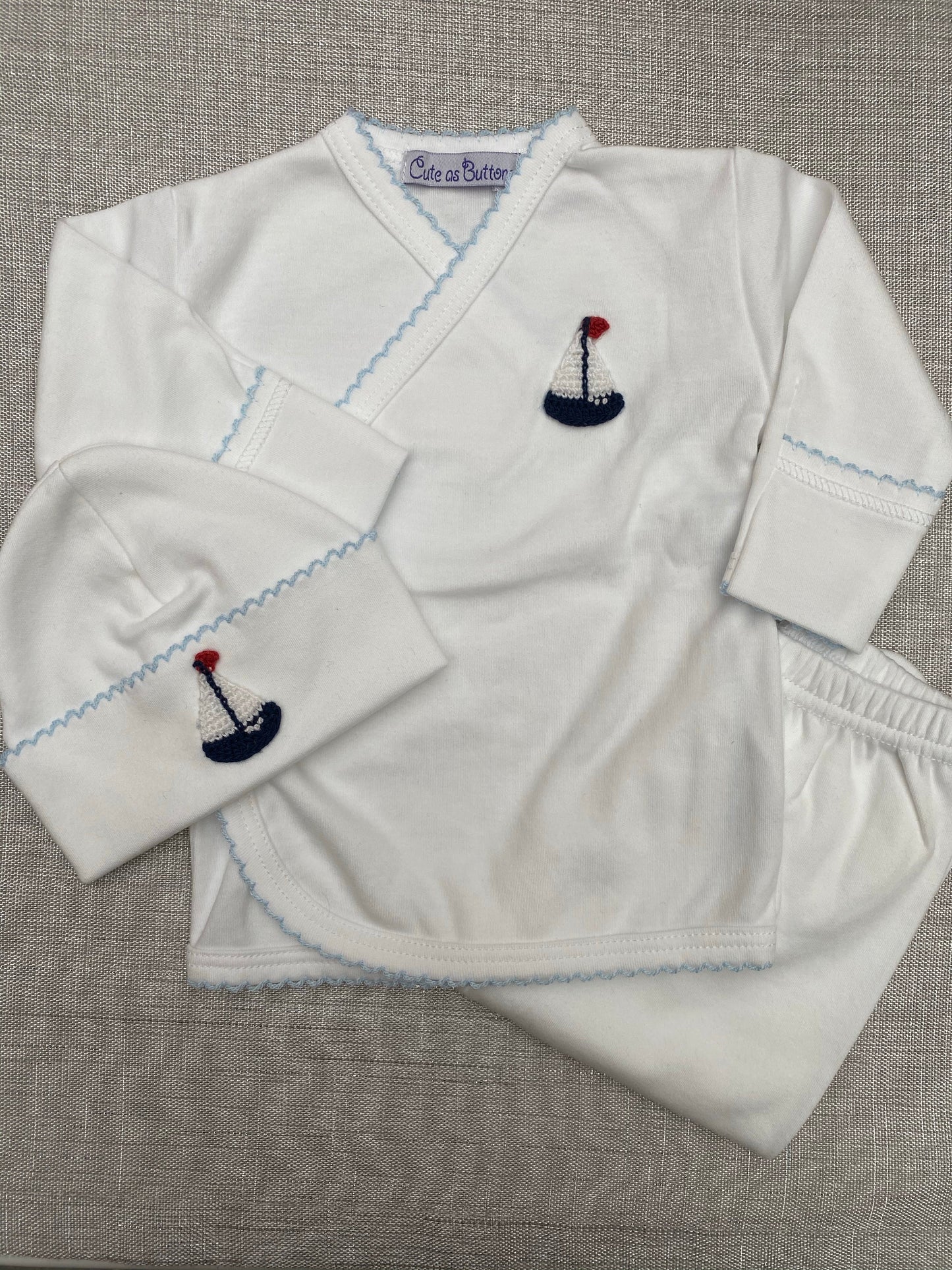 Sailboat Appliqué Take Home set